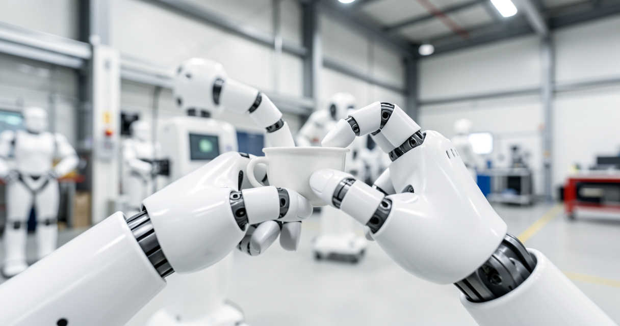 Humanoid robot VR training data collection facility China
